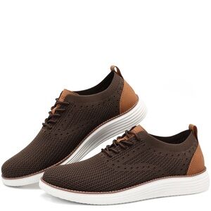 Vilocy Men's Mesh Dress Sneakers Oxfords Business Casual Shoes Tennis 11 NEW